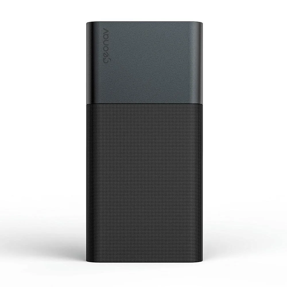 [App] Power Bank Universal Geonav, 14.000mah, Cinza Espacial - Pb14kal